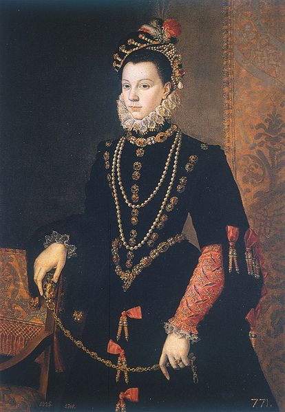 Juan Pantoja de la Cruz third wife of Philip II